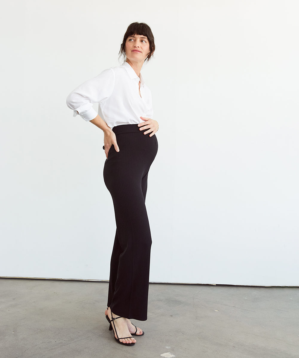 Work Pants for Maternity Women - Pregnant Pants on Sale – Bhome Maternity